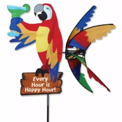 WindGarden 33 In. Island Parrot Spinner - Happy Hour