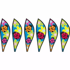 WindGarden 16 In. Hot Air Balloon - Ladybug WindGarden