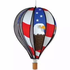 WindGarden WindGarden 22 In. Hot Air Balloon - Patriotic Eagle