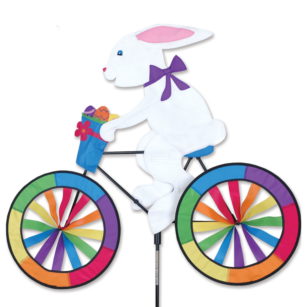 WindGarden WindGarden 30 In. Bike Spinner - Easter Bunny 3 WindGarden WindGarden 30 In. Bike Spinner - Easter Bunny
