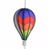WindGarden WindGarden 18 In. Hot Air Balloon - Chevron Rainbow