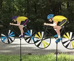 Premier Kites Store 10 WindGarden 22 In. Road Bike Spinner - Man 1555