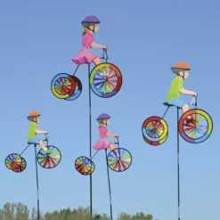 WindGarden WindGarden 25 In. Tricycle Spinner - Girl