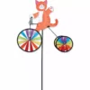 WindGarden 19 In. Tricycle Spinner - Cat
