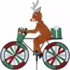 WindGarden 30 In. Bike Spinner - Reindeer