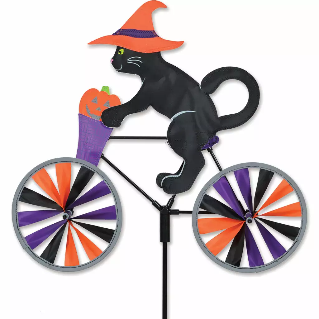 WindGarden 20 In. Bike Spinner - Halloween Cat WindGarden 3 WindGarden 20 In. Bike Spinner - Halloween Cat WindGarden