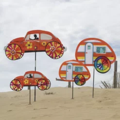 WindGarden 38 In. VW Hippie Mobile Spinner WindGarden