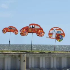 WindGarden 22 In. VW Hippie Mobile Spinner - Orange WindGarden