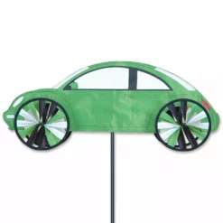 WindGarden 24 In. VW Beetle Spinner - Green WindGarden