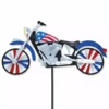 WindGarden WindGarden 22 In. Motorcycle Spinner - Patriotic 1 WindGarden WindGarden 22 In. Motorcycle Spinner - Patriotic