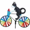WindGarden 20 In. Bike Spinner - Tuxedo Cat WindGarden
