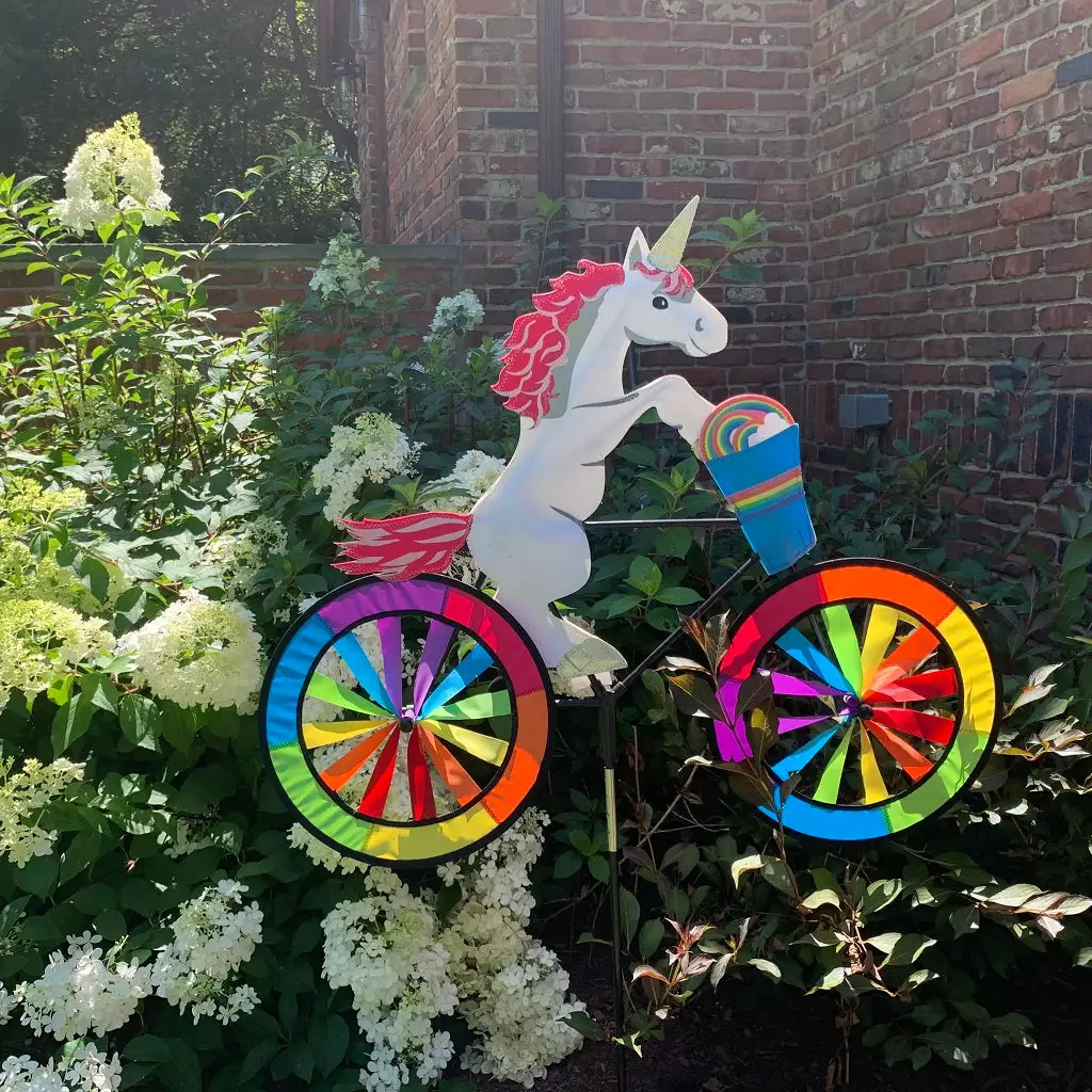 WindGarden WindGarden 30 In. Bike Spinner - Unicorn 4 WindGarden WindGarden 30 In. Bike Spinner - Unicorn