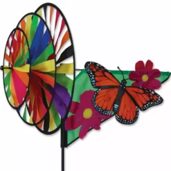 WindGarden WindGarden Triple Spinner - Monarch