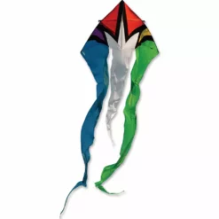 Collections Kites 13 Ft. Flo-Tail Delta Kite - Rainbow Burst Collections