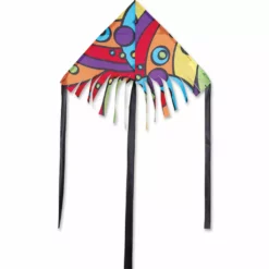 Kites 24 In. Fringe Delta Kite - Orbit Premier Kites