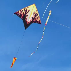 Kites Gyro Delta Kite - Flames Premier Kites
