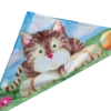 Kites 56 In. Delta Kite - Fluffy Cat Premier Kites