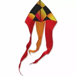 Kites 56 In. Flo-tail Delta Kite - Liquid Checks