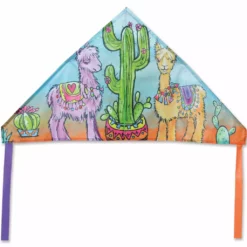 Kites 56 In. Delta Kite - Alpacas And Cacti Premier Kites