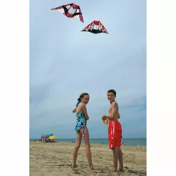 Kites Premier Kites 8.5 Ft. Box Delta Kite - Warm Orbit