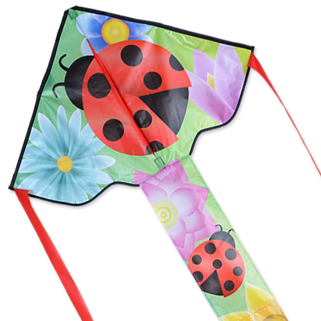 Kites Premier Kites Regular Easy Flyer Kite - Ladybug 3 Kites Premier Kites Regular Easy Flyer Kite - Ladybug