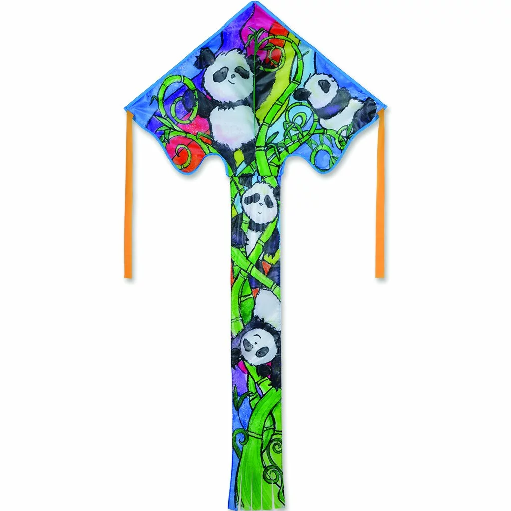 Kites Large Easy Flyer Kite - Pandas Premier Kites 4 Kites Large Easy Flyer Kite - Pandas Premier Kites