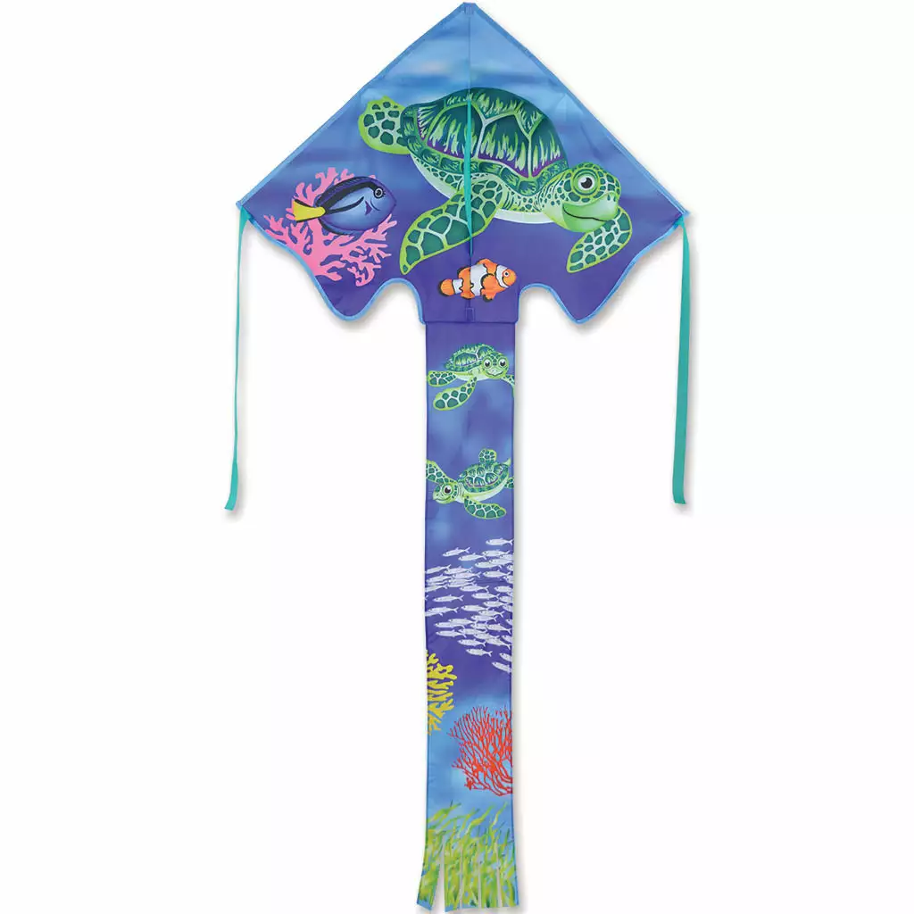 Kites Large Easy Flyer Kite - Sea Turtles Premier Kites 4 Kites Large Easy Flyer Kite - Sea Turtles Premier Kites