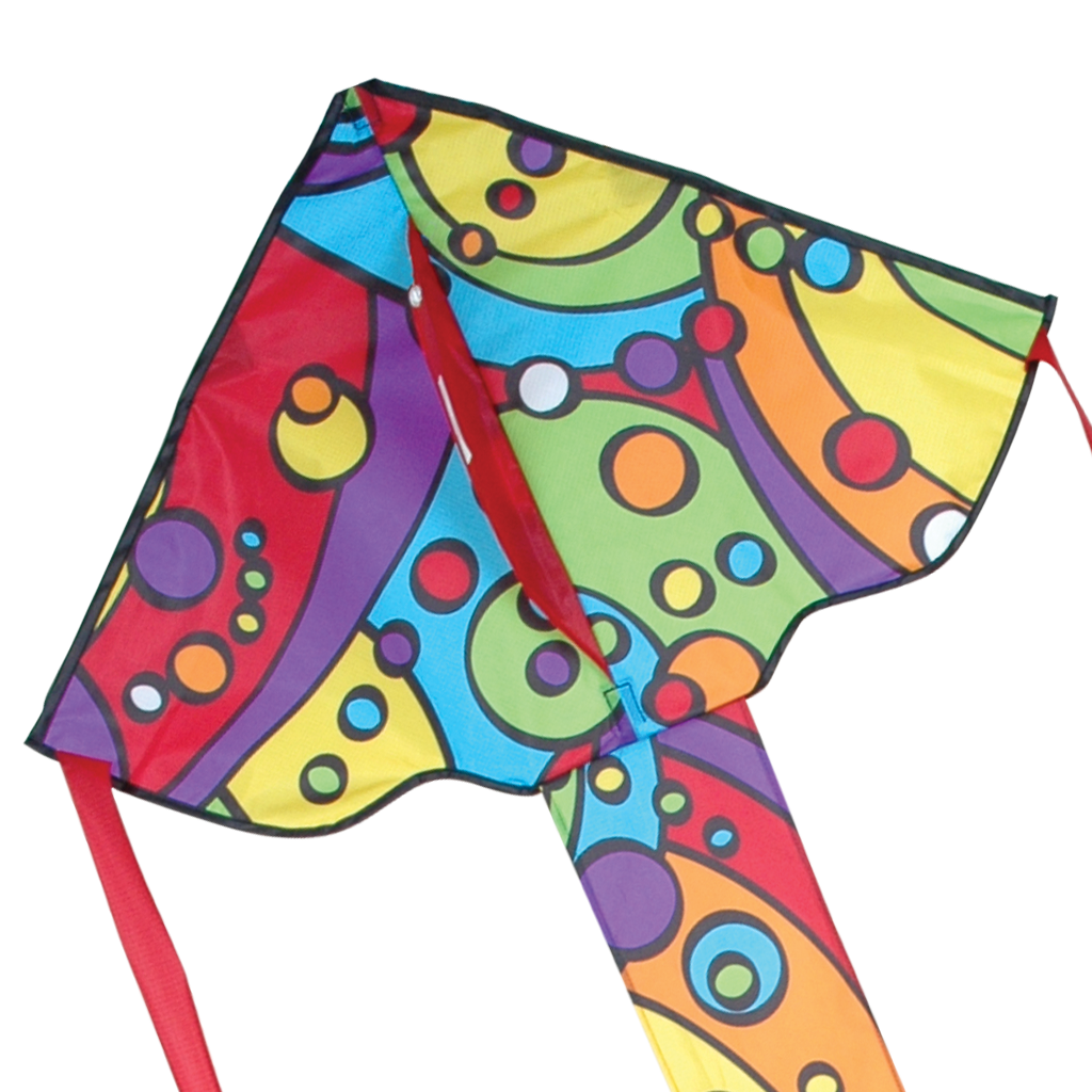 Kites Regular Easy Flyer Kite - Rainbow Orbit Premier Kites 3 Kites Regular Easy Flyer Kite - Rainbow Orbit Premier Kites