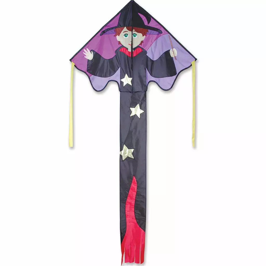 Kites Premier Kites Large Easy Flyer Kite - Ned Wizard 4 Kites Premier Kites Large Easy Flyer Kite - Ned Wizard