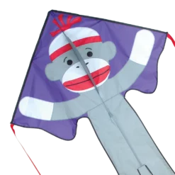 Kites Large Easy Flyer Kite - Sock Monkey Premier Kites