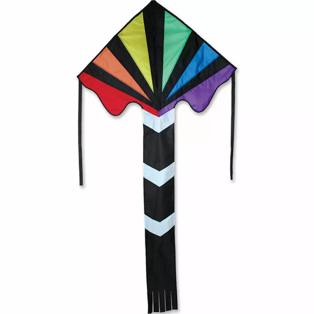 Kites Large Easy Flyer Kite - Rainbow Fountain Premier Kites 4 Kites Large Easy Flyer Kite - Rainbow Fountain Premier Kites
