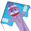 Kites Premier Kites Large Easy Flyer Kite - Girly Sock Monkey