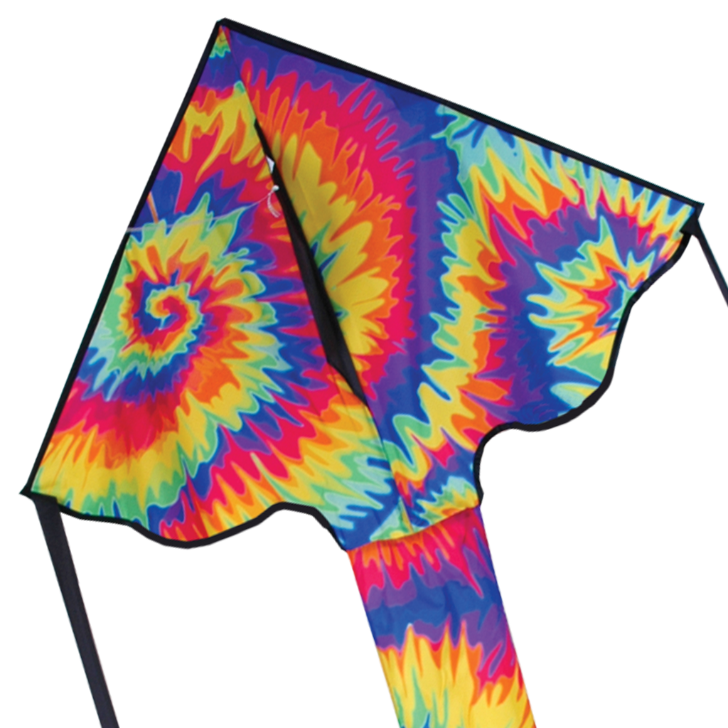 Kites Regular Easy Flyer Kite - Tie Dye 3 Kites Regular Easy Flyer Kite - Tie Dye