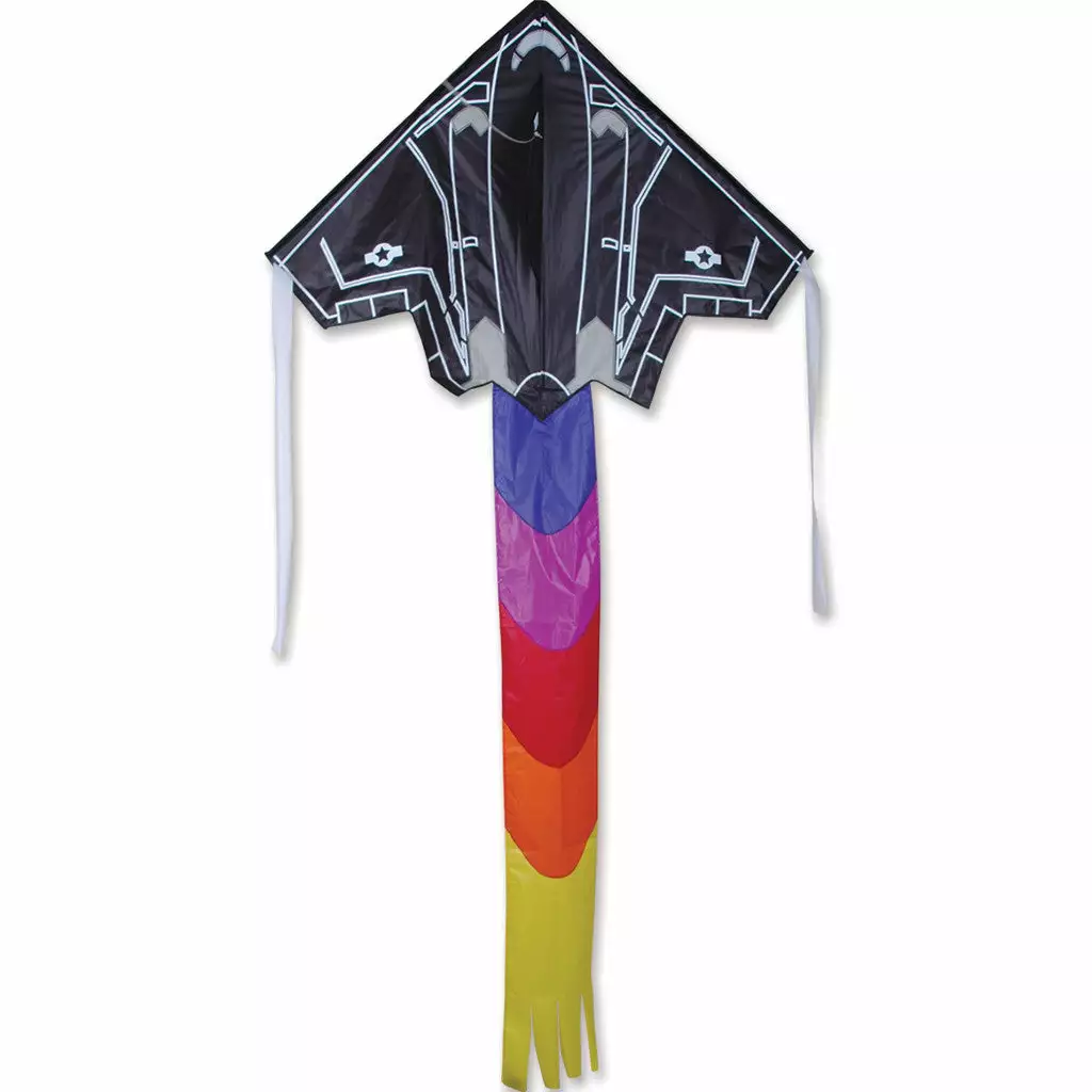 Kites Premier Kites Large Easy Flyer Kite - Stealth Bomber 4 Kites Premier Kites Large Easy Flyer Kite - Stealth Bomber