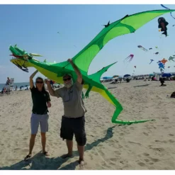 Collections Kites Giant Dragon Kite - Green