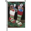 Accent Home & Garden 12 In. Flag - Christmas Stockings Accent