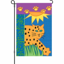 Accent Home & Garden Accent 12 In. Flag - Jungle Animal