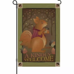 Accent Home & Garden - Sale 12 In. Flag - A Kindly Welcome Accent