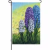 Accent Home & Garden 12 In. Flag - Hyacinths Accent