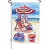 Accent Home & Garden Accent 12 In. Flag - Patriotic Beach