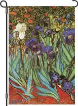 Accent Home & Garden 12 In. Flag - Van Gogh Irises