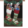 Accent Home & Garden Accent 28 In. Flag - Christmas Stockings