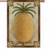 Accent Home & Garden - Sale 28 In. Flag - Primitive Pineapple Accent 2 Accent Home & Garden - Sale 28 In. Flag - Primitive Pineapple Accent