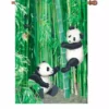 Accent Home & Garden 28 In. Flag - Playful Pandas Accent