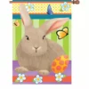 Accent Home & Garden 28 In. Flag - Hip Hop Bunny 2 Accent Home & Garden 28 In. Flag - Hip Hop Bunny