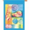 Accent Home & Garden 28 In. Flag - Seashells Accent