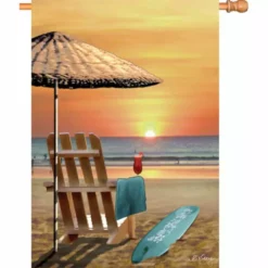 Accent Home & Garden Accent 28 In. Flag - Bali Sunset