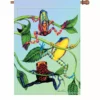 Accent Home & Garden 28 In. Flag - Hanging Tree Frog
