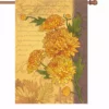 Accent Home & Garden 28 In. Flag - Chrysanthemums Accent 1 Accent Home & Garden 28 In. Flag - Chrysanthemums Accent