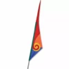 SoundWinds Spiral Recumbent Bike Flag - Primary 1 SoundWinds Spiral Recumbent Bike Flag - Primary